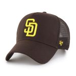 mens san diego padres 47 brown ballpark offside adjustable trucker hat Collection - San Diego Padres Proshop Jerseys & Caps
