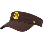mens san diego padres 47 brown clean up adjustable visor Collection - San Diego Padres Proshop Jerseys & Caps