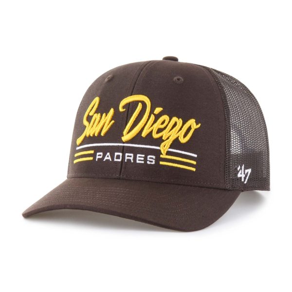 mens san diego padres 47 brown garner trucker adjustable hat Collection - San Diego Padres Proshop Jerseys & Caps