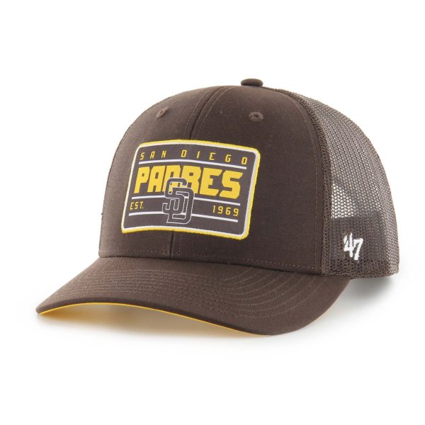 mens san diego padres 47 brown hardline trucker adjustable hat Collection - San Diego Padres Proshop Jerseys & Caps