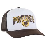 mens san diego padres 47 brown retro region foam trucker adjustable hat Collection - San Diego Padres Proshop Jerseys & Caps