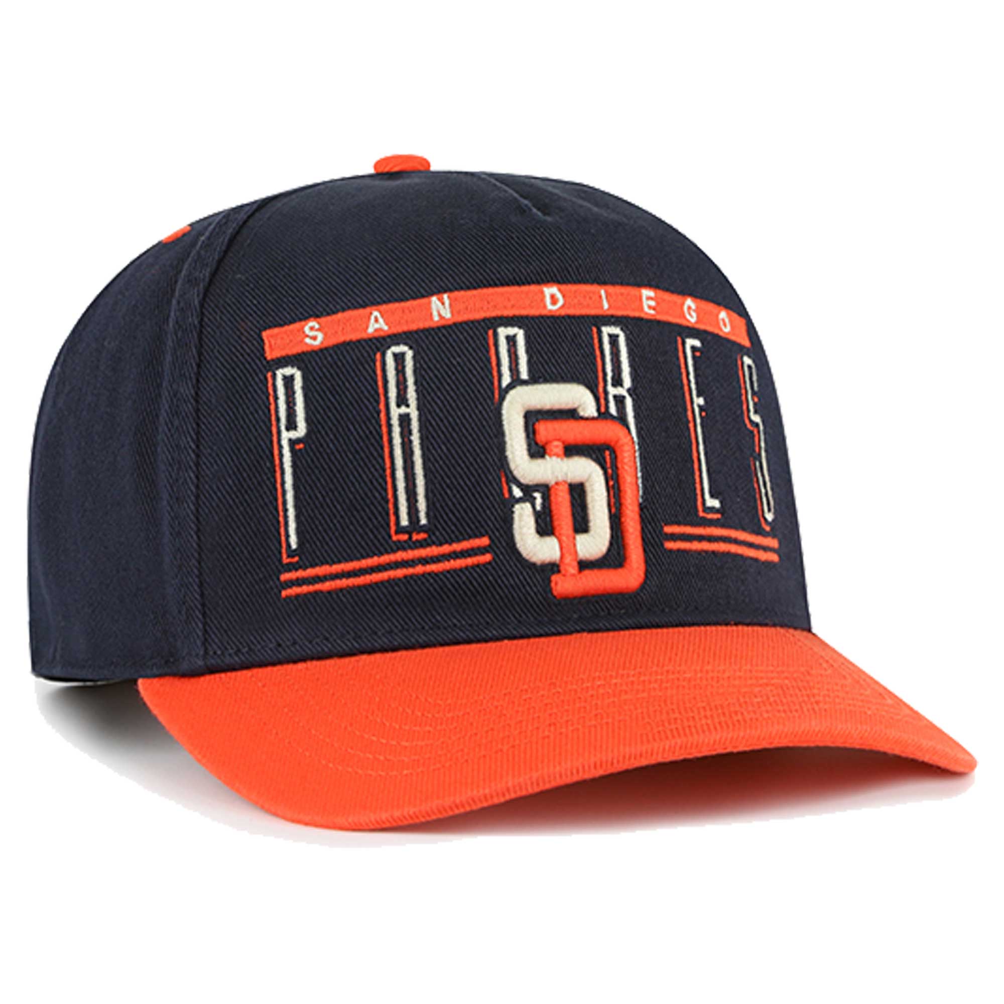 mens san diego padres 47 navy double headed baseline hitch adjustable hat Collection - San Diego Padres Proshop Jerseys & Caps
