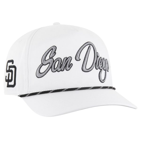 mens san diego padres 47 white overhand speckle hitch rope adjustable hat Collection - San Diego Padres Proshop Jerseys & Caps