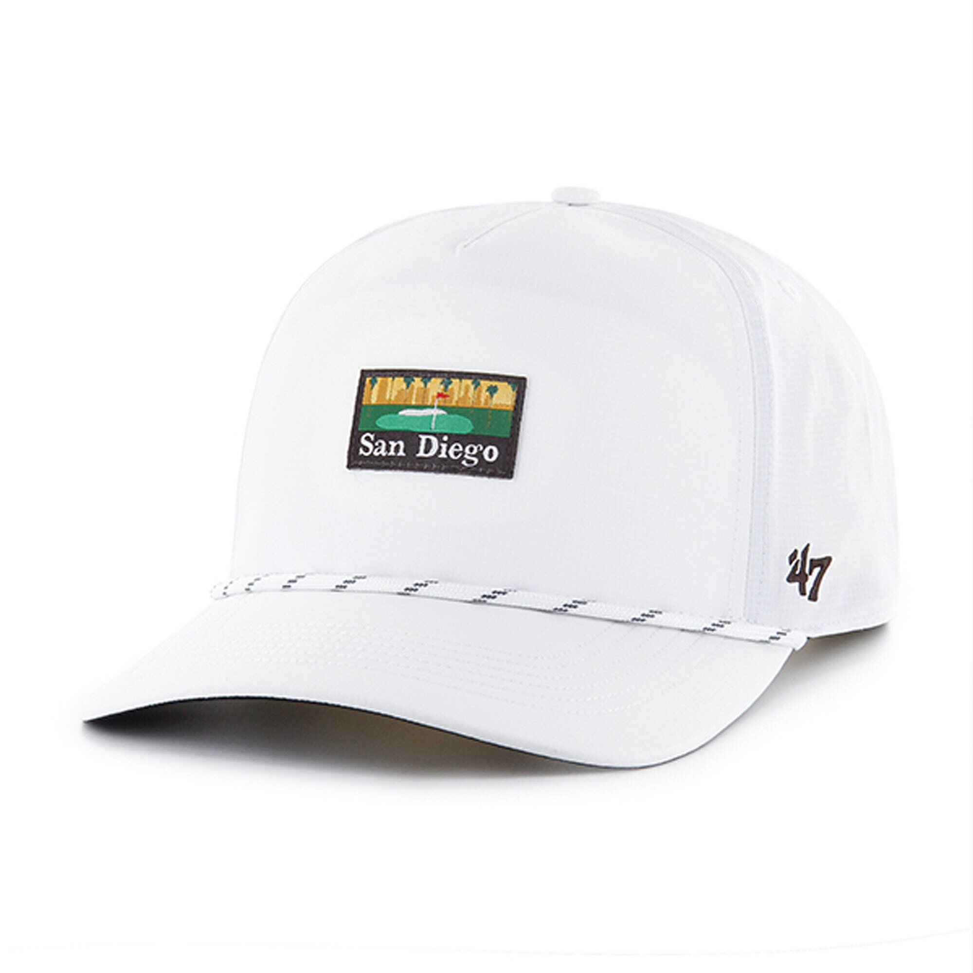 mens san diego padres 47 white vacation golf hitch adjustable hat Collection - San Diego Padres Proshop Jerseys & Caps
