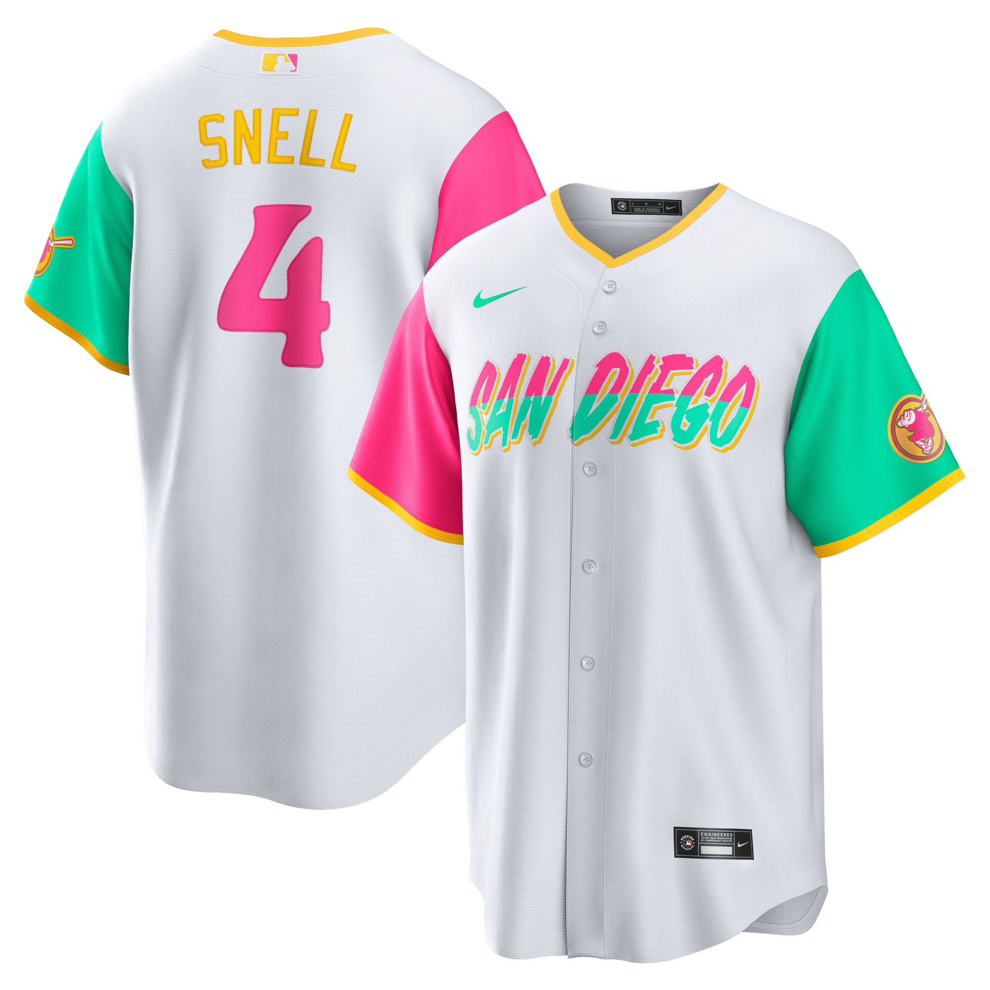 mens san diego padres blake snell nike white city connect replica player jersey Collection - San Diego Padres Proshop Jerseys & Caps