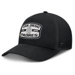 mens san diego padres fanatics black team patch a-frame trucker snapback hat Collection - San Diego Padres Proshop Jerseys & Caps