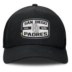 mens san diego padres fanatics black team patch a-frame trucker snapback hat Collection - San Diego Padres Proshop Jerseys & Caps