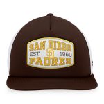 mens san diego padres fanatics brown foam front patch trucker snapback hat Collection - San Diego Padres Proshop Jerseys & Caps