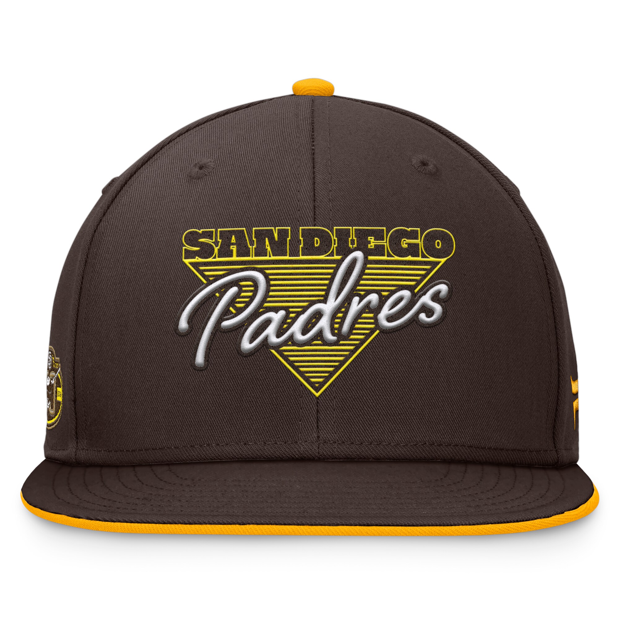 mens san diego padres fanatics brown fundamental tri-script fitted hat Collection - San Diego Padres Proshop Jerseys & Caps