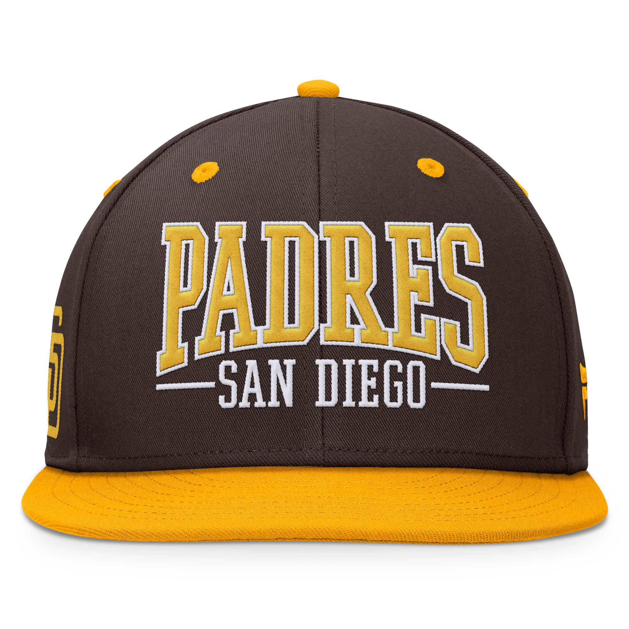mens san diego padres fanatics browngold fundamental bold snapback hat Collection - San Diego Padres Proshop Jerseys & Caps