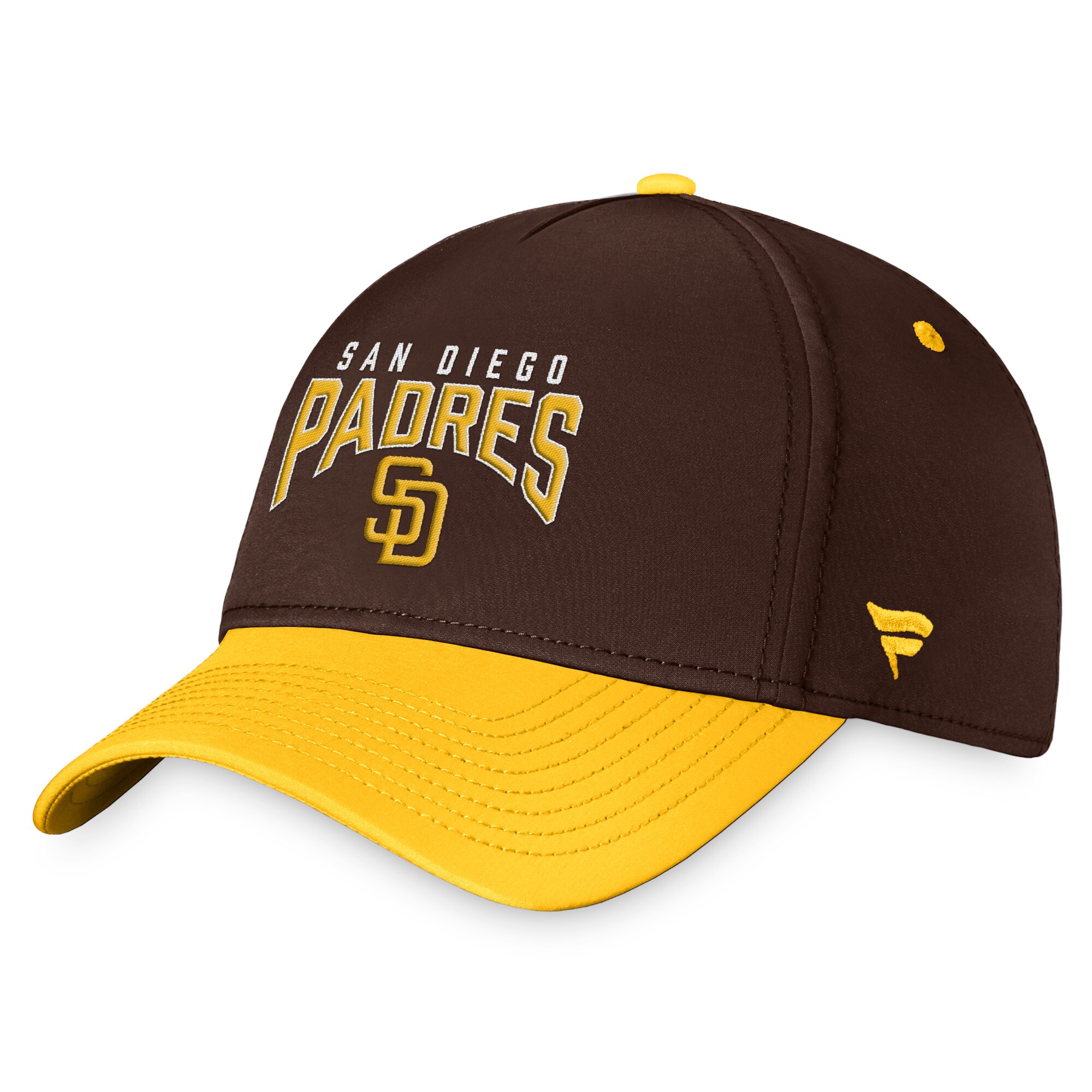 mens san diego padres fanatics browngold stacked logo flex hat Collection - San Diego Padres Proshop Jerseys & Caps