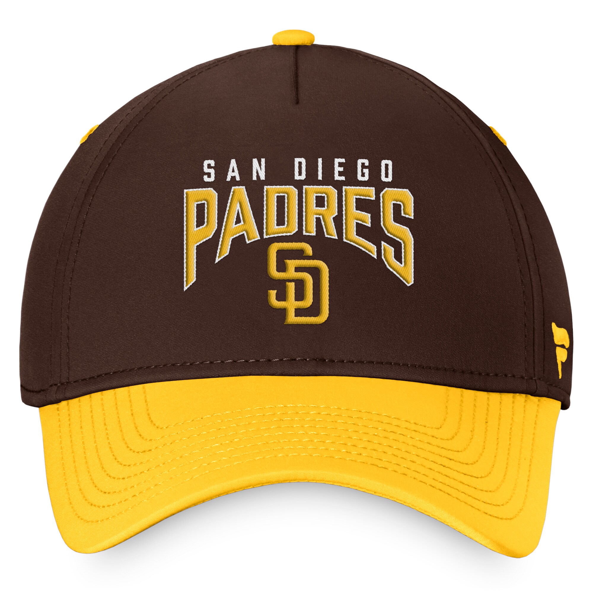mens san diego padres fanatics browngold stacked logo flex hat Collection - San Diego Padres Proshop Jerseys & Caps