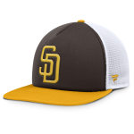 mens san diego padres fanatics brownwhite fundamental foam front snapback hat Collection - San Diego Padres Proshop Jerseys & Caps