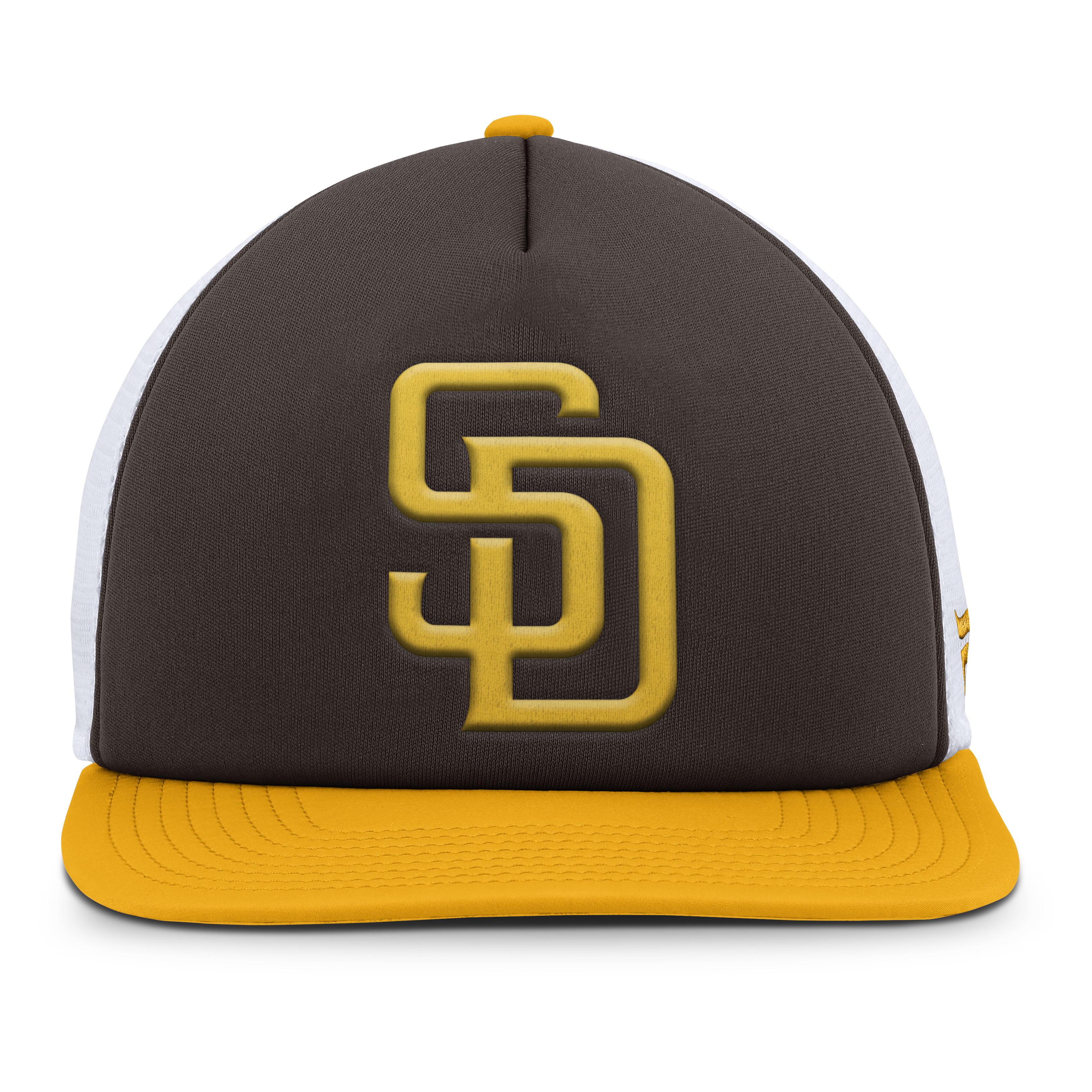 mens san diego padres fanatics brownwhite fundamental foam front snapback hat Collection - San Diego Padres Proshop Jerseys & Caps