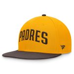 mens san diego padres fanatics goldbrown fundamental two-tone fitted hat Collection - San Diego Padres Proshop Jerseys & Caps
