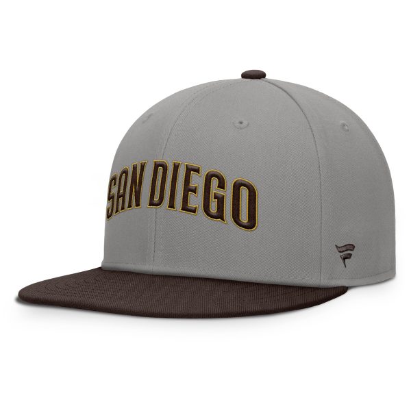 mens san diego padres fanatics graybrown clubhouse dugout fitted hat Collection - San Diego Padres Proshop Jerseys & Caps
