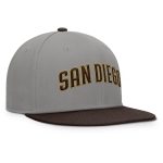 mens san diego padres fanatics graybrown clubhouse dugout fitted hat Collection - San Diego Padres Proshop Jerseys & Caps