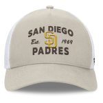 mens san diego padres fanatics stone a-frame trucker adjustable hat Collection - San Diego Padres Proshop Jerseys & Caps