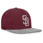 mens san diego padres fanatics wine front office snapback hat Collection - San Diego Padres Proshop Jerseys & Caps