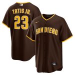 mens san diego padres fernando tatis jr. nike brown alternate replica player jersey Collection - San Diego Padres Proshop Jerseys & Caps