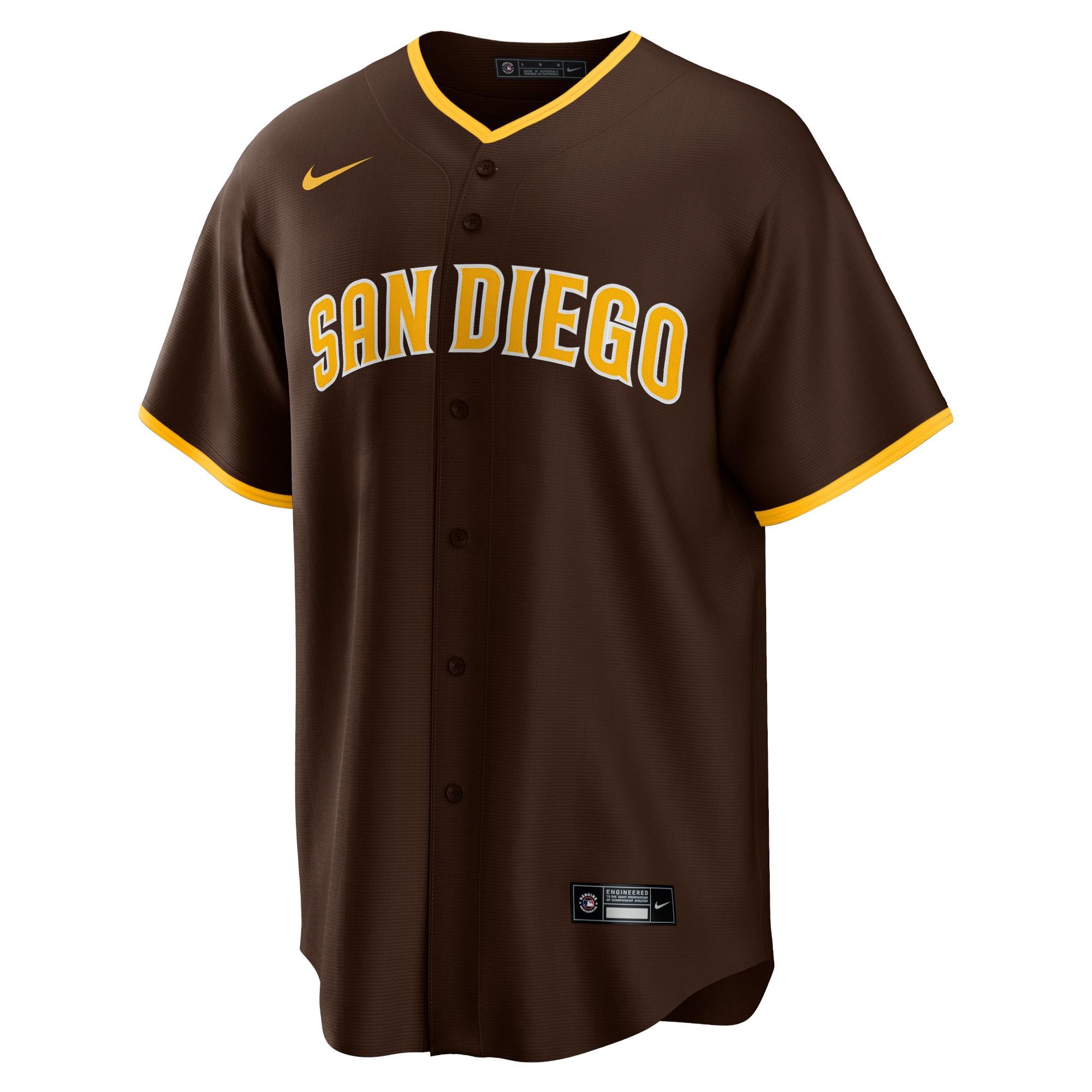 mens san diego padres fernando tatis jr. nike brown alternate replica player jersey Collection - San Diego Padres Proshop Jerseys & Caps