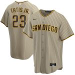 mens san diego padres fernando tatis jr. nike tan alternate replica player jersey Collection - San Diego Padres Proshop Jerseys & Caps