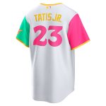 mens san diego padres fernando tatis jr. nike white city connect replica player jersey Collection - San Diego Padres Proshop Jerseys & Caps