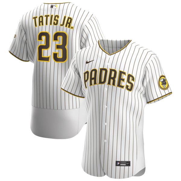 mens san diego padres fernando tatís jr. nike whitebrown home authentic player jersey Collection - San Diego Padres Proshop Jerseys & Caps