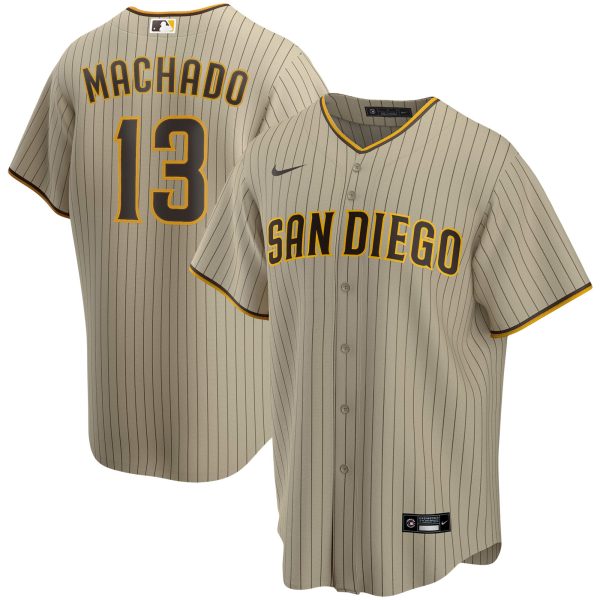 mens san diego padres manny machado nike tan alternate replica player jersey Collection - San Diego Padres Proshop Jerseys & Caps