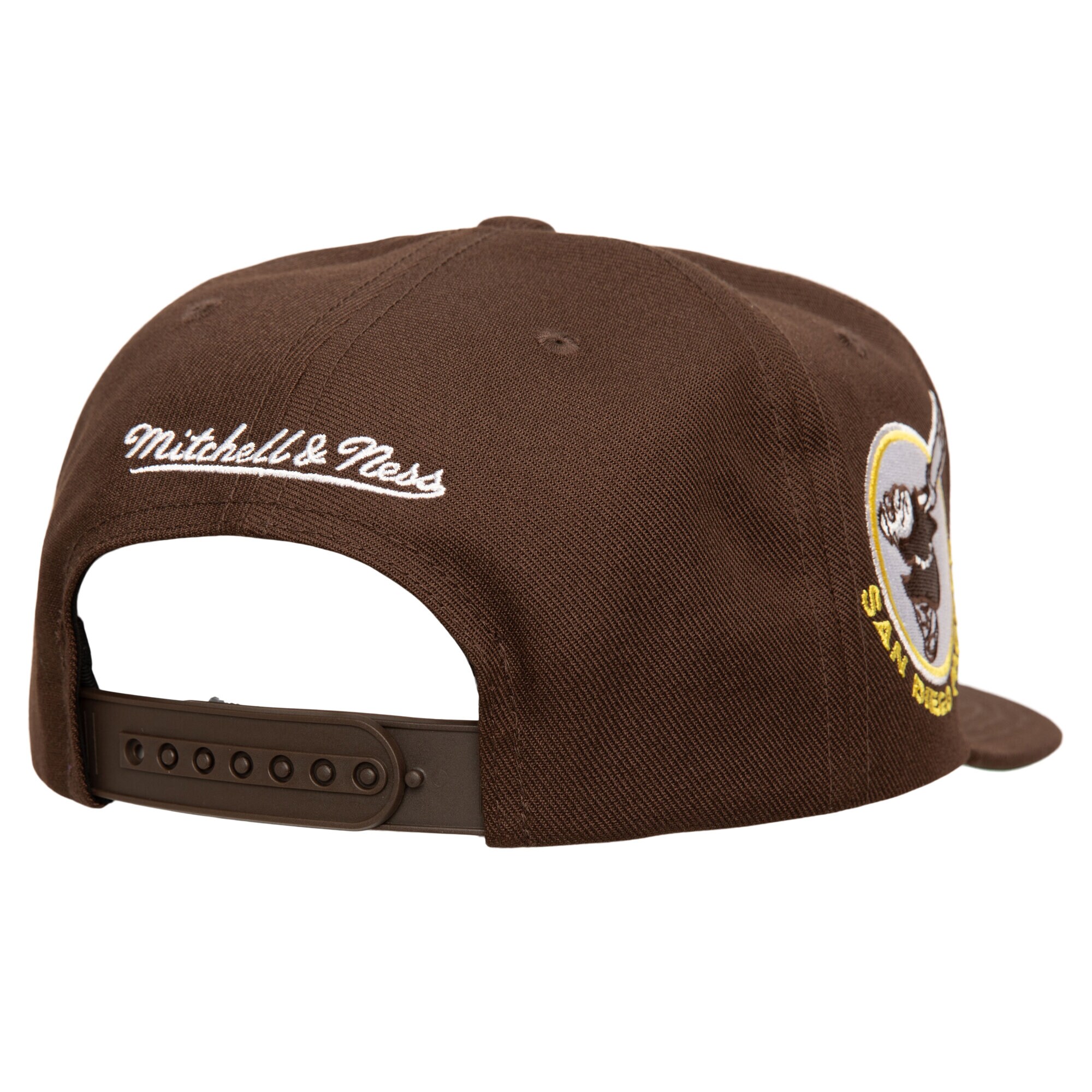 mens san diego padres mitchell  ness brown double up snapback hat Collection - San Diego Padres Proshop Jerseys & Caps