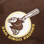 mens san diego padres mitchell  ness brown double up snapback hat Collection - San Diego Padres Proshop Jerseys & Caps