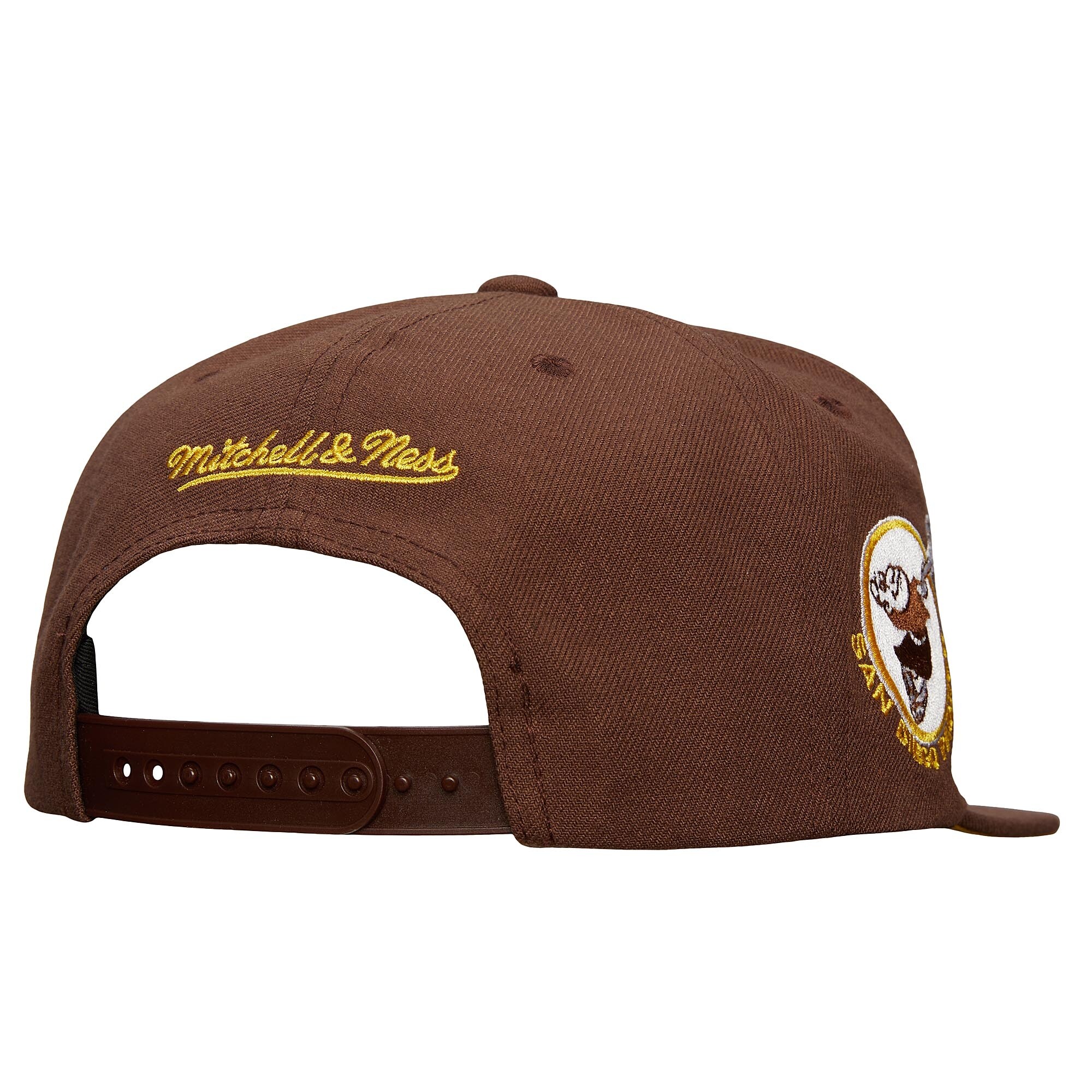 mens san diego padres mitchell  ness brown team tagged snapback hat Collection - San Diego Padres Proshop Jerseys & Caps