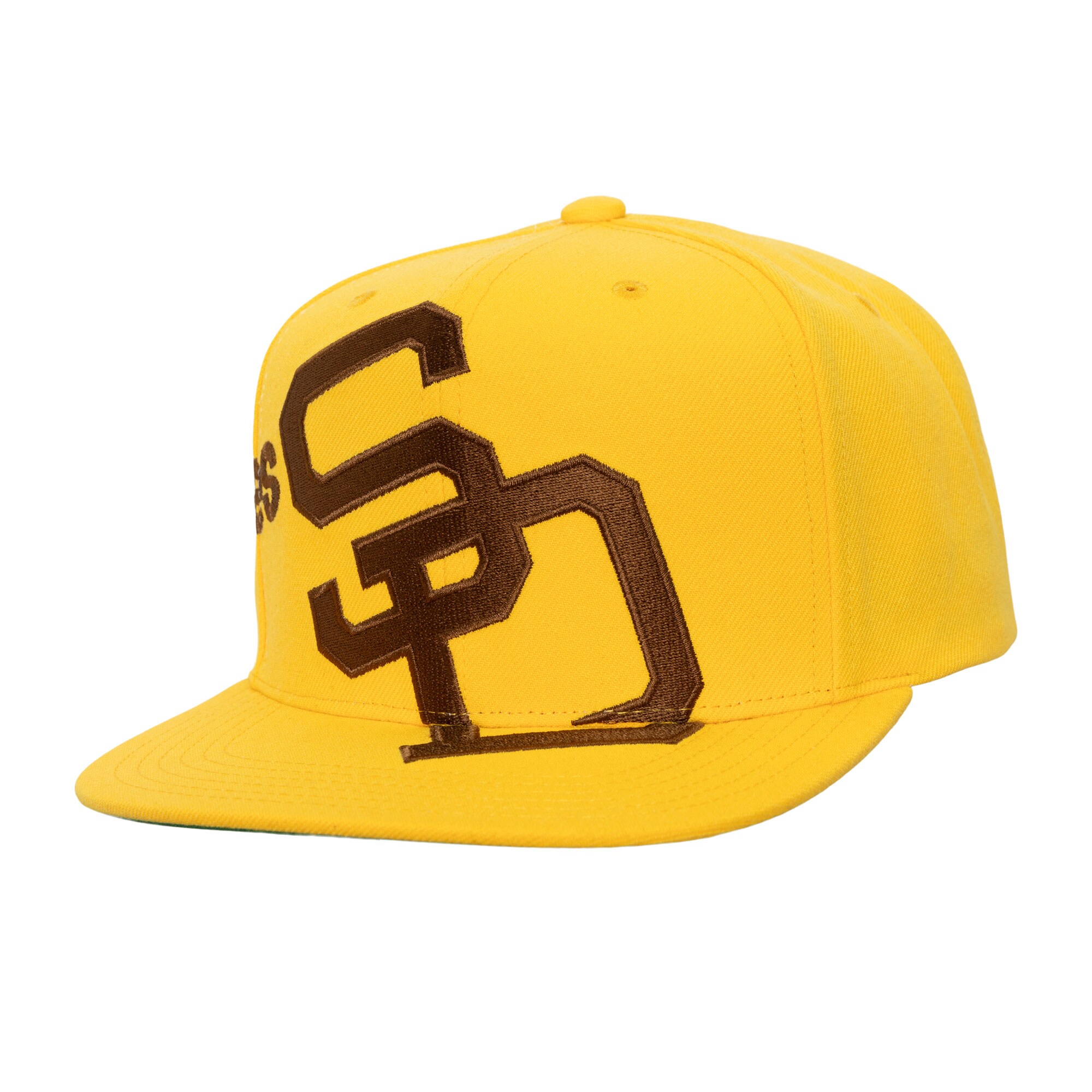 mens san diego padres mitchell  ness gold big time coop snapback hat Collection - San Diego Padres Proshop Jerseys & Caps