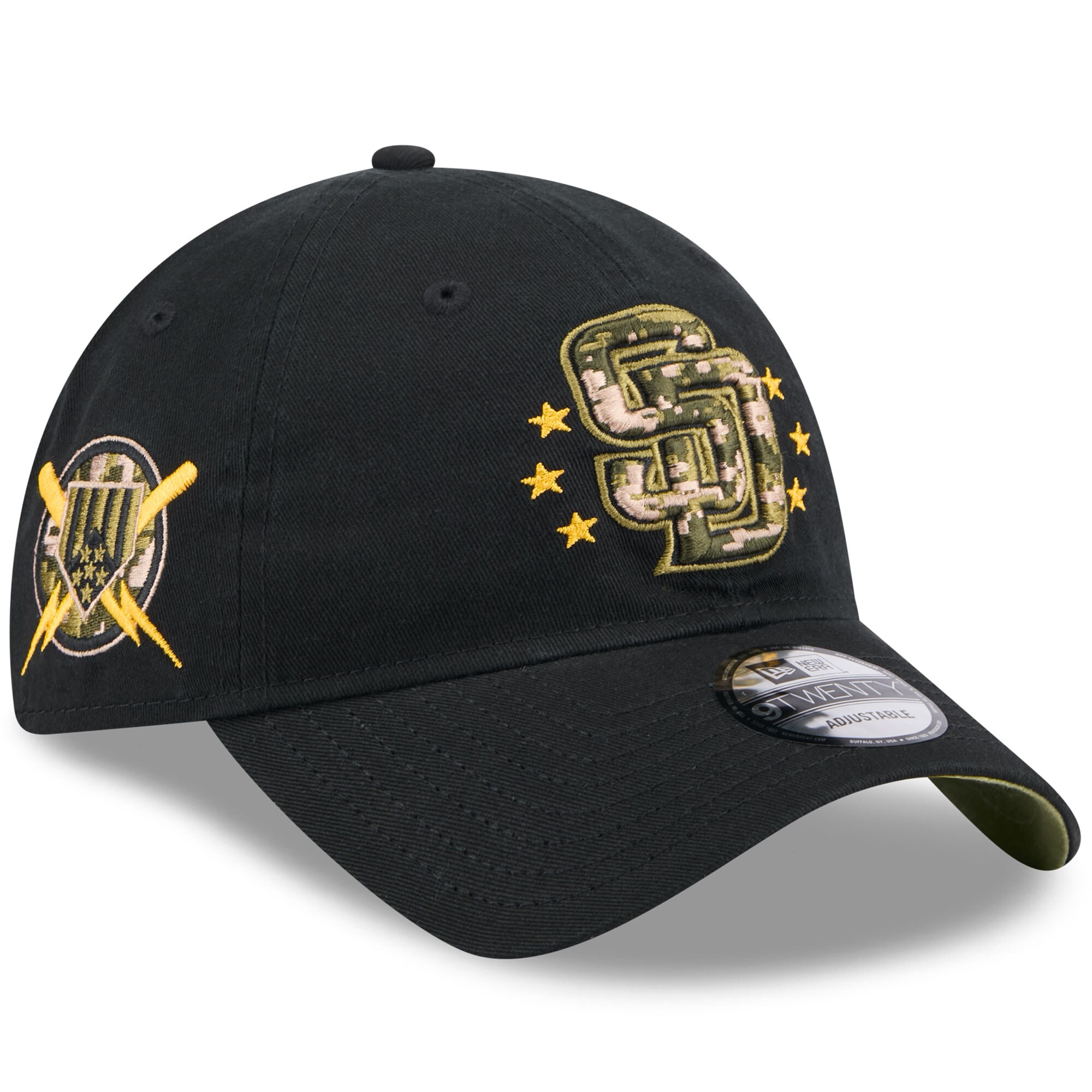 mens san diego padres new era black 2024 armed forces day 9twenty adjustable hat Collection - San Diego Padres Proshop Jerseys & Caps