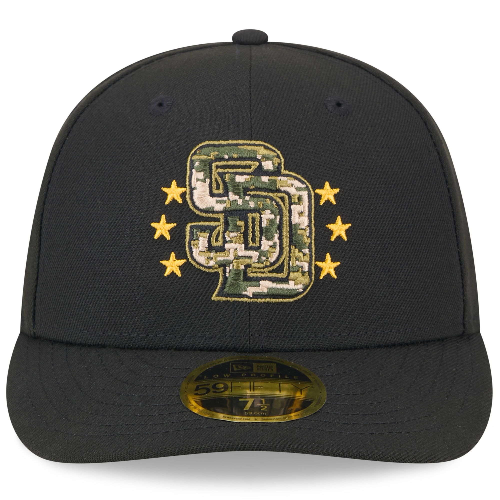 mens san diego padres new era black 2024 armed forces day low profile 59fifty fitted hat Collection - San Diego Padres Proshop Jerseys & Caps