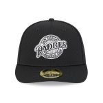 mens san diego padres new era black 2025 mlb clubhouse low profile 59fifty fitted hat Collection - San Diego Padres Proshop Jerseys & Caps