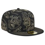 mens san diego padres new era black 59fifty day allover fitted hat Collection - San Diego Padres Proshop Jerseys & Caps