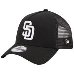mens san diego padres new era black a-frame 9forty trucker adjustable hat Collection - San Diego Padres Proshop Jerseys & Caps