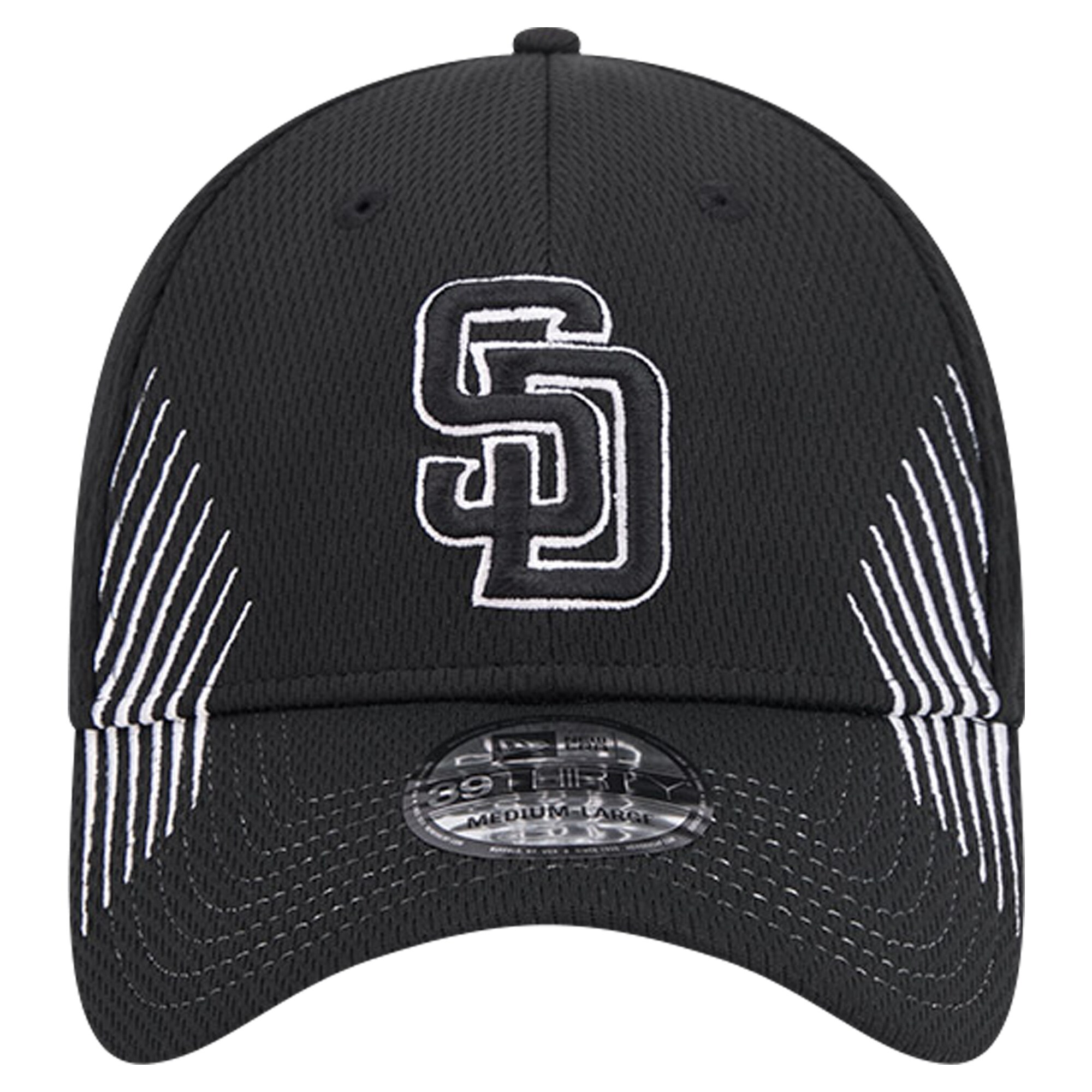 mens san diego padres new era black active dash mark 39thirty flex hat Collection - San Diego Padres Proshop Jerseys & Caps