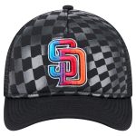 mens san diego padres new era black gradient 9forty a-frame m-crown trucker adjustable hat Collection - San Diego Padres Proshop Jerseys & Caps