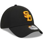 mens san diego padres new era black logo 39thirty flex hat 200014732 Collection - San Diego Padres Proshop Jerseys & Caps