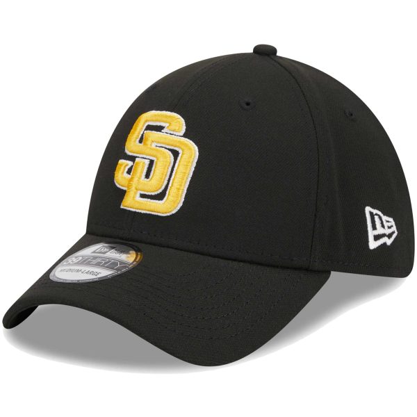 mens san diego padres new era black logo 39thirty flex hat Collection - San Diego Padres Proshop Jerseys & Caps
