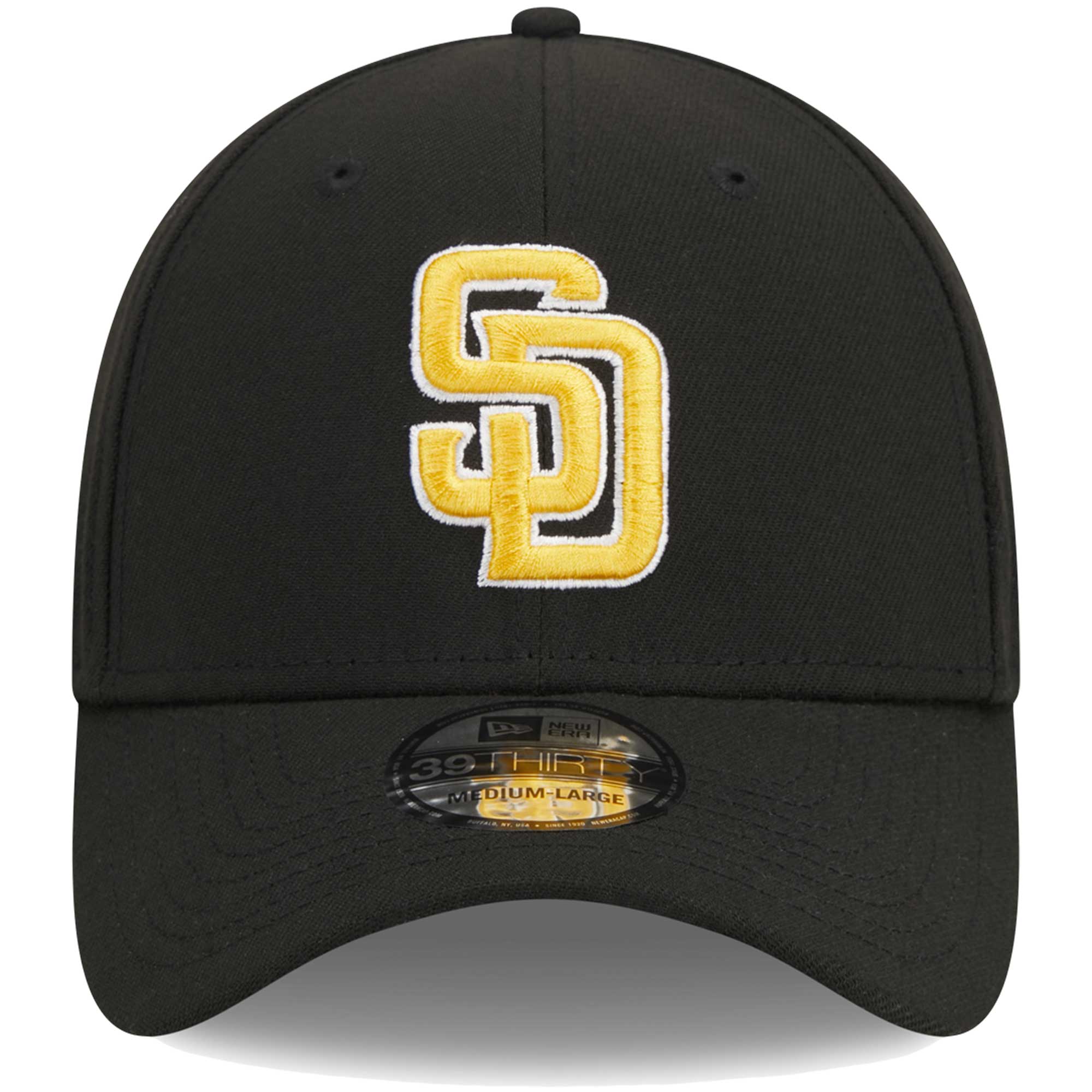 mens san diego padres new era black logo 39thirty flex hat Collection - San Diego Padres Proshop Jerseys & Caps