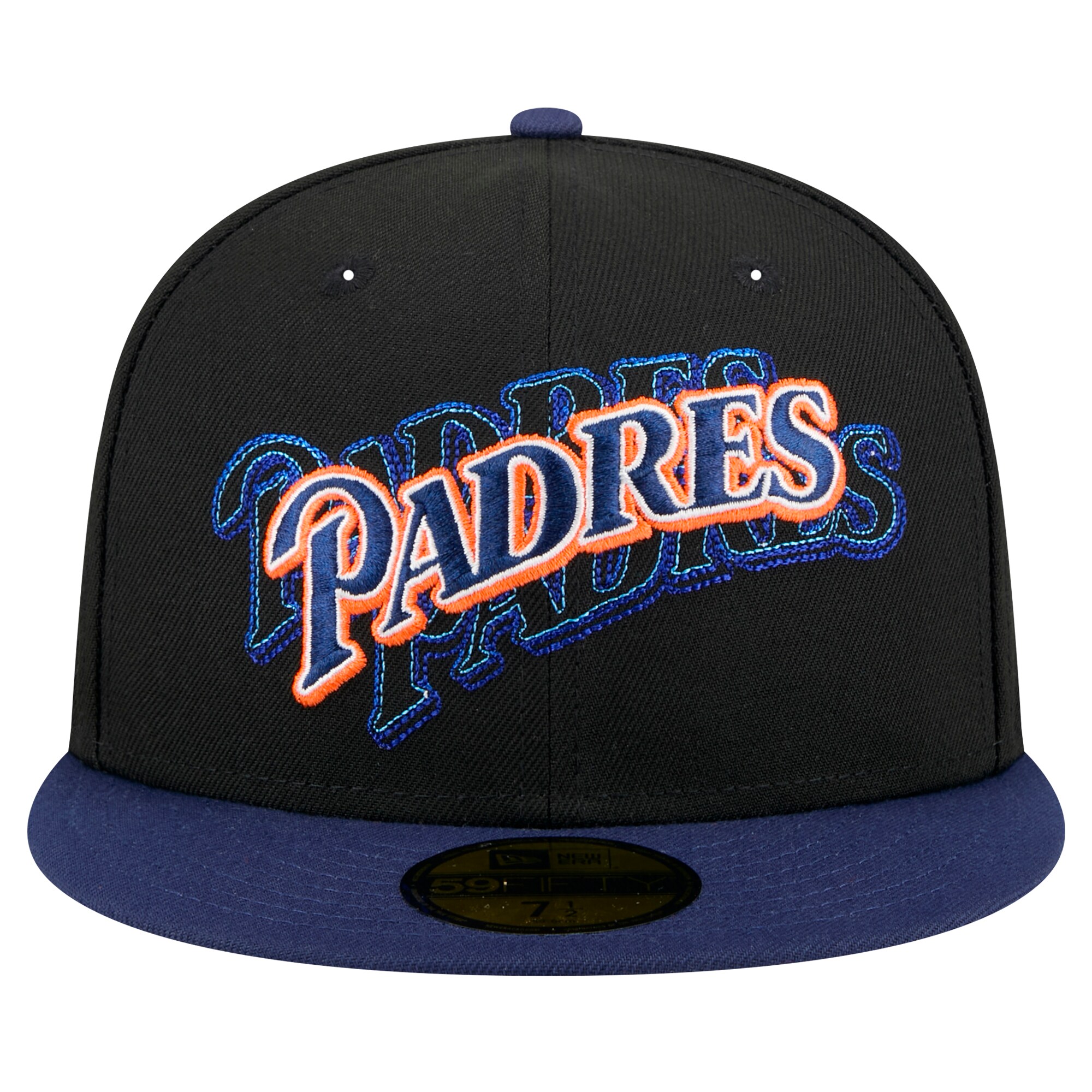 mens san diego padres new era black shadow stitch 59fifty fitted hat Collection - San Diego Padres Proshop Jerseys & Caps