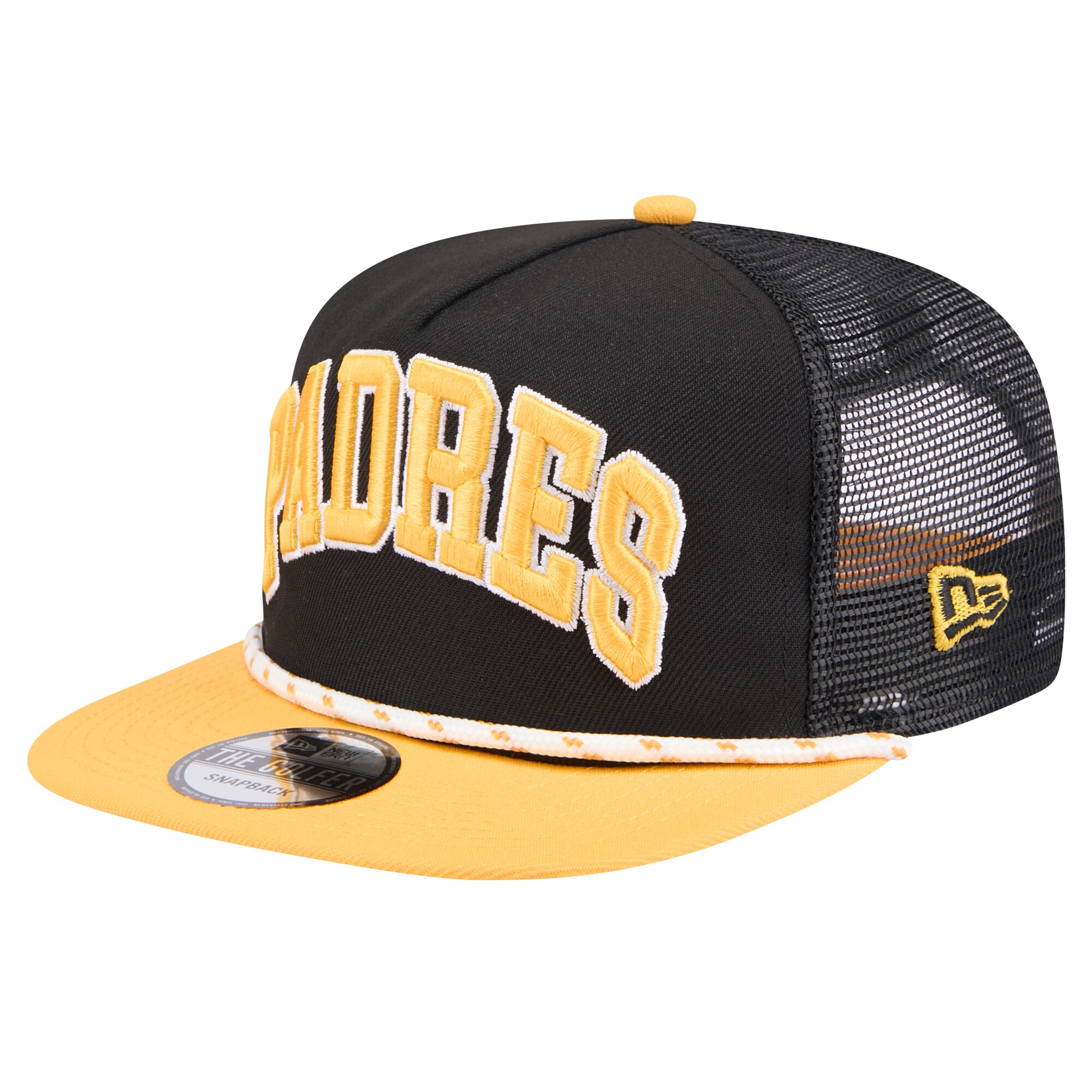 mens san diego padres new era black throwback meshback golfer hat Collection - San Diego Padres Proshop Jerseys & Caps