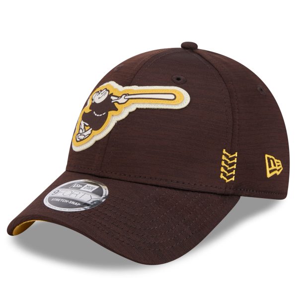 mens san diego padres new era brown 2024 clubhouse 9forty adjustable hat Collection - San Diego Padres Proshop Jerseys & Caps