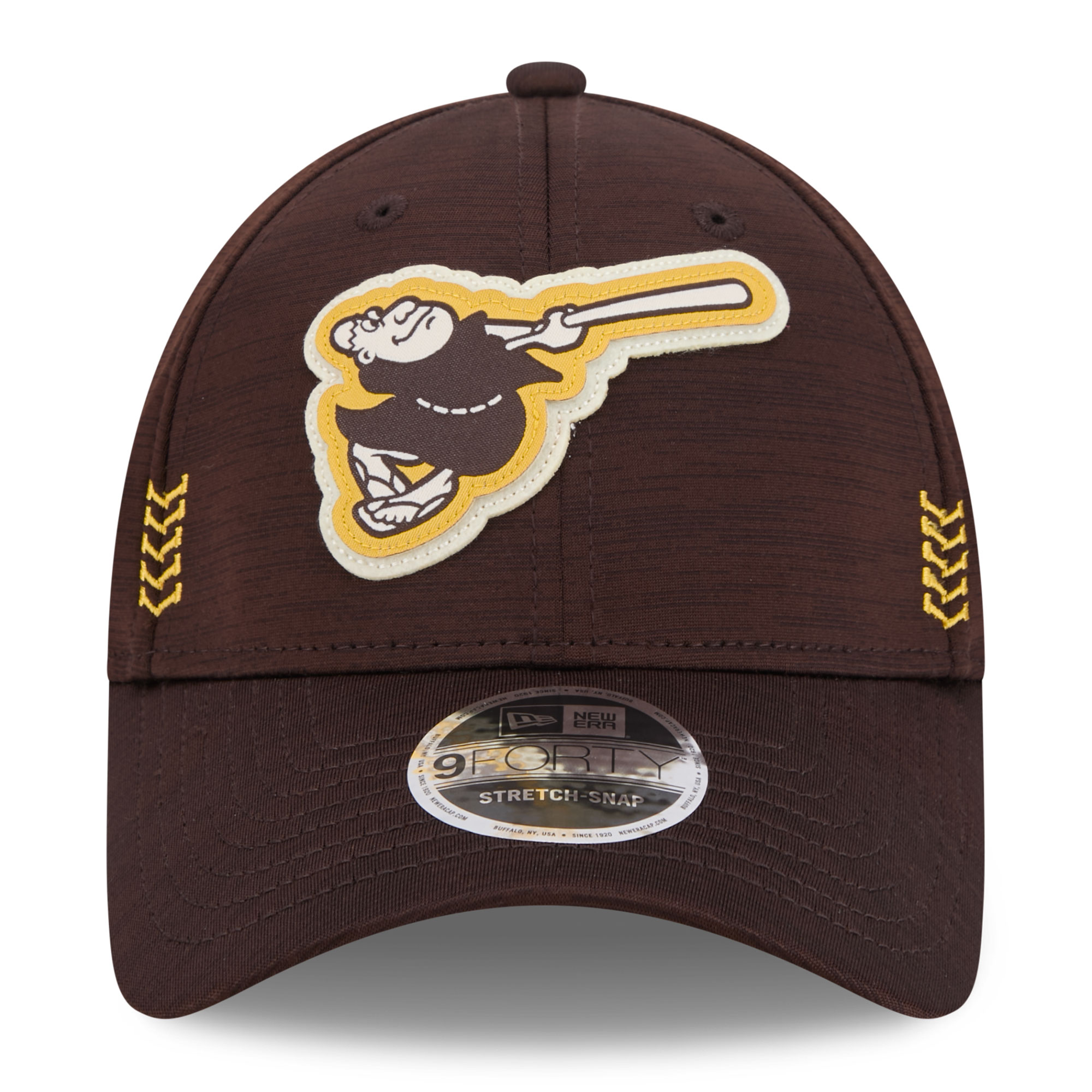 mens san diego padres new era brown 2024 clubhouse 9forty adjustable hat Collection - San Diego Padres Proshop Jerseys & Caps