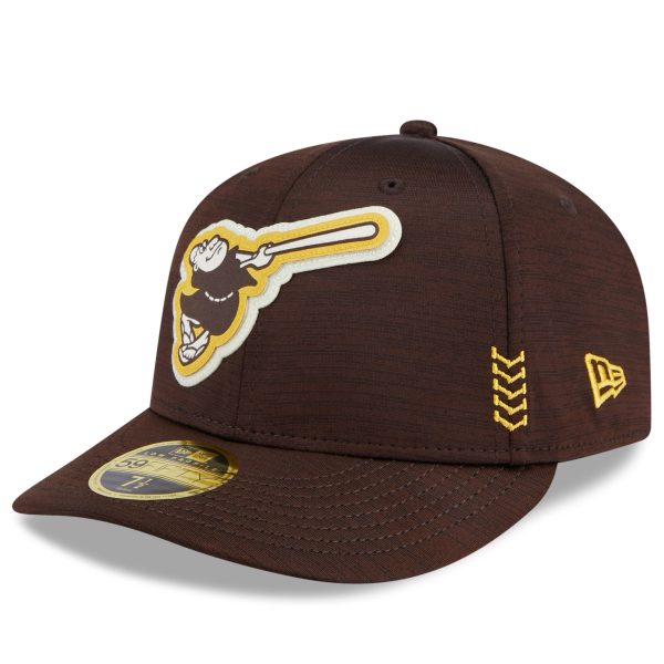 mens san diego padres new era brown 2024 clubhouse low profile 59fifty fitted hat Collection - San Diego Padres Proshop Jerseys & Caps