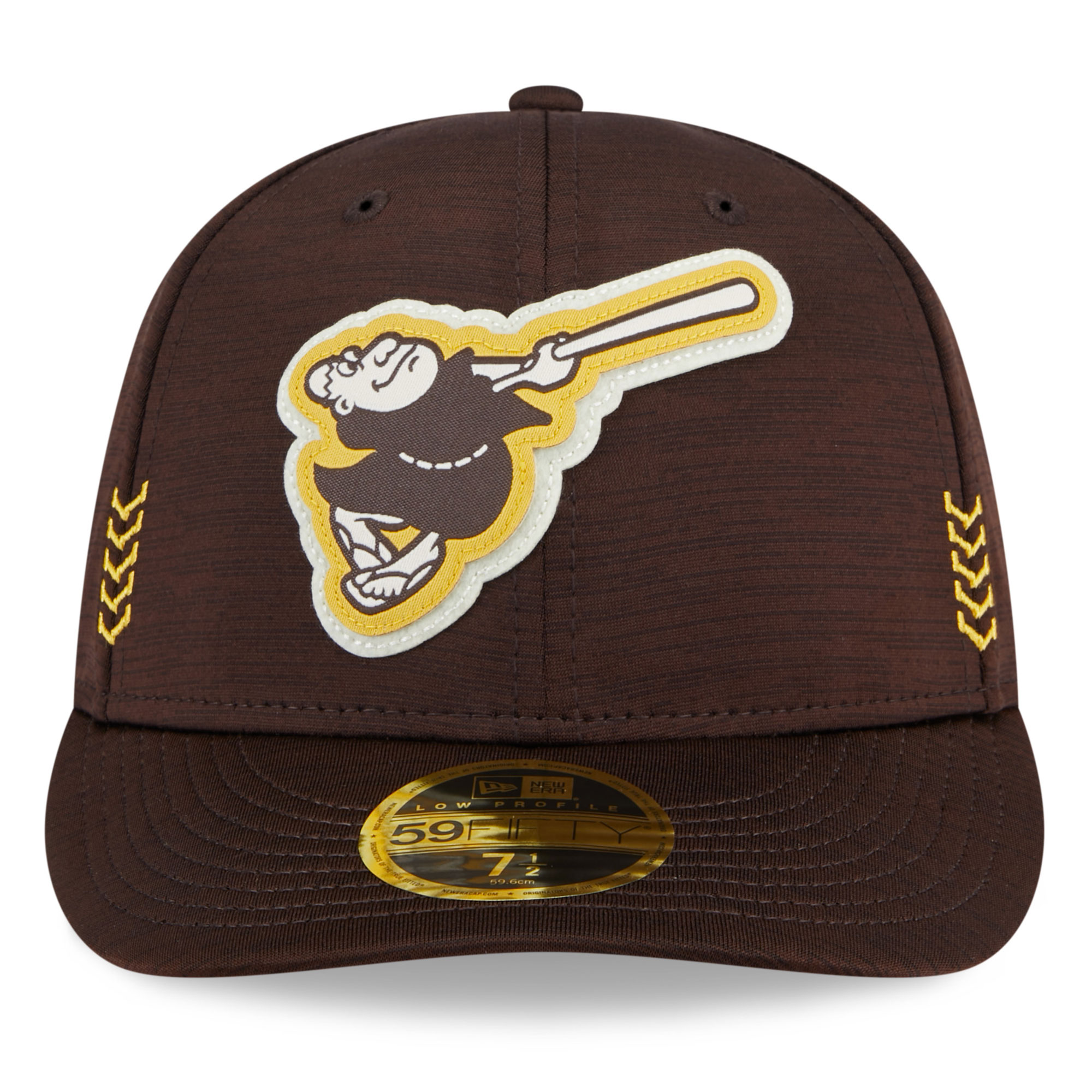 mens san diego padres new era brown 2024 clubhouse low profile 59fifty fitted hat Collection - San Diego Padres Proshop Jerseys & Caps