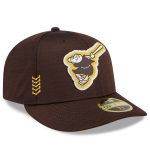 mens san diego padres new era brown 2024 clubhouse low profile 59fifty fitted hat Collection - San Diego Padres Proshop Jerseys & Caps